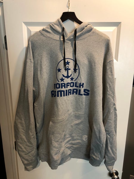 Norfolk Admirals Gray New Adult XXL Sweatshirt