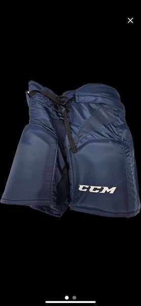 CCM HP35 CUSTOM PRO STOCK HOCKEY PANTS LARGE +1 NAVY NHL NEW