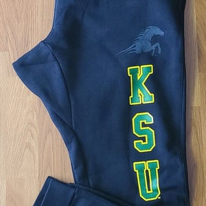 NWT men's medium Nike KSU Thorobreds club fleece jogger Sweat Pants team issue
