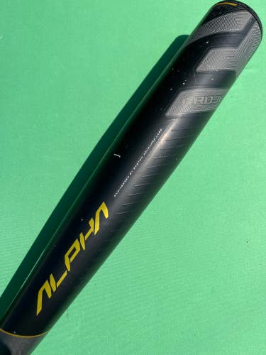 Used BBCOR Certified Easton Project 3 Alpha Bat (-3) Alloy 27 oz 30"