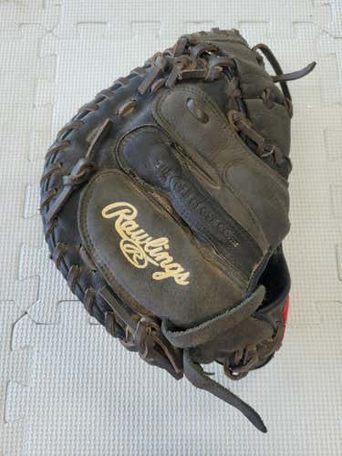 Used Rawlings Premium Series 31 1 2" Catcher's Gloves