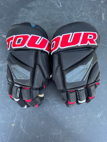 C2-2 Used Tour Code 1 Hockey Gloves 12"
