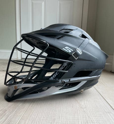 Cascade Matt S Black Lacrosse Helmet