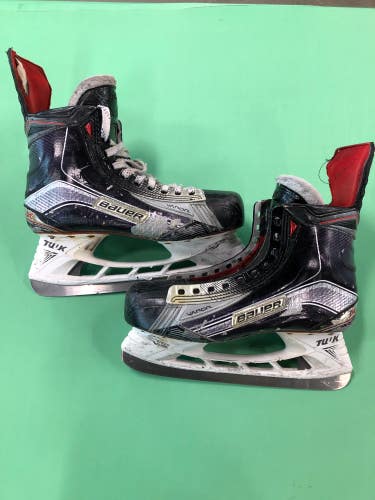 Used Senior Bauer Vapor 1X Hockey Skates (Regular) - Size: 8.5