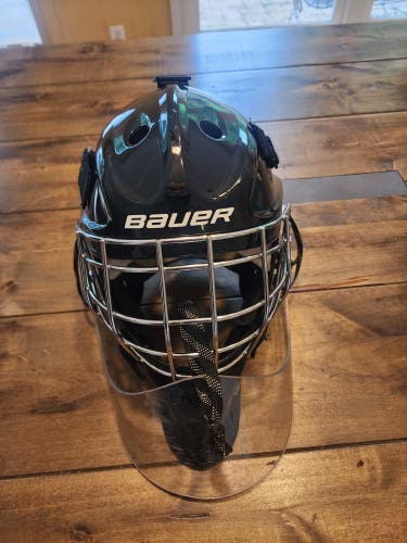 Used Junior Bauer NME Goalie Mask