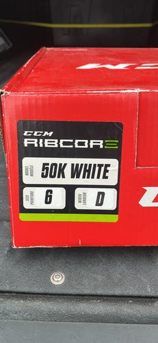 New CCM 6 RibCor 50k Pump Hockey Skates