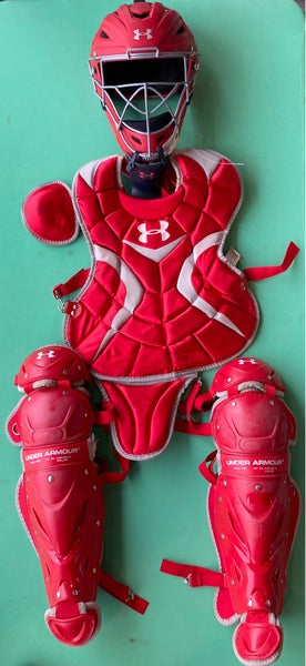 Used Junior Under Armour Victory Series Catcher's Set (Aged 9-12)