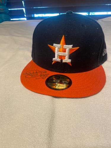 Signed Astro’s Baseball Cap