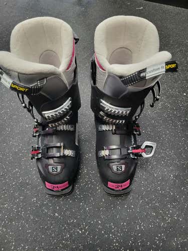 Used Salomon Xpro Wx80 240 Mp - J06 - W07 Women's Downhill Ski Boots