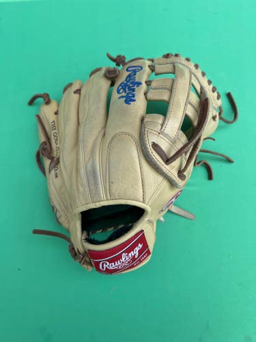 Used Rawlings Select Pro Lite Right Hand Throw Outfield Baseball Glove 11.5"