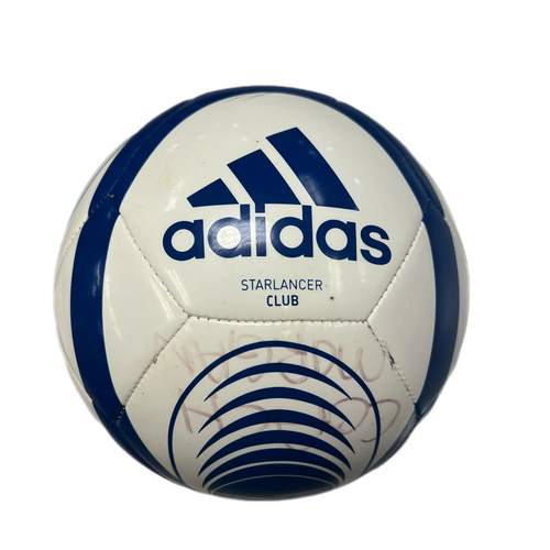 Adidas Used White Soccer Ball