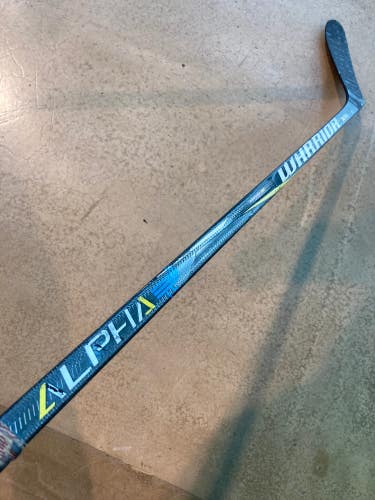 Used Junior Warrior Alpha QX Hockey Stick Left Hand P28