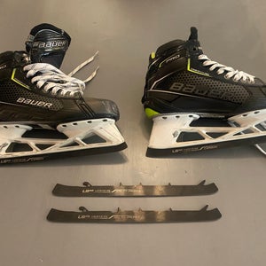 Used Senior Bauer Stanceflex Pro Hockey Goalie Skates 10