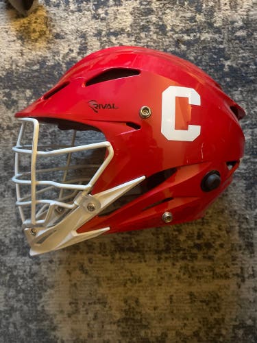 STX Rival Cornell Lacrosse game worn helmet