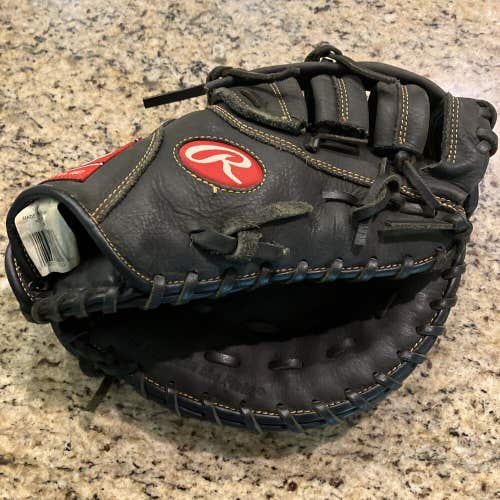 Rawlings Renegade 11 1/2" R115FBM Glove Right Hand Throw Leather Cushoned Palm