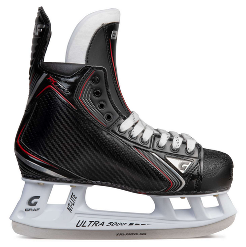 New Senior Graf PeakSpeed PK7700 Pro Carbon Hockey Skates Regular Width Size 8