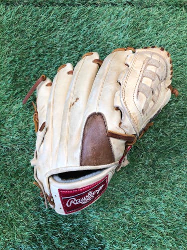 Used Rawlings Pro Preferred Right Hand Throw Pitcher's Baseball Glove 12"