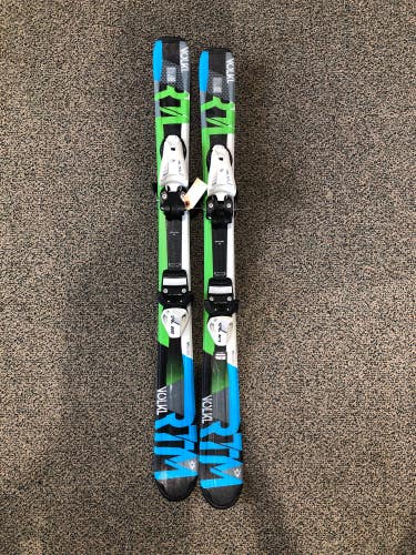 Used 100cm Volkl RTM Skis With Bindings