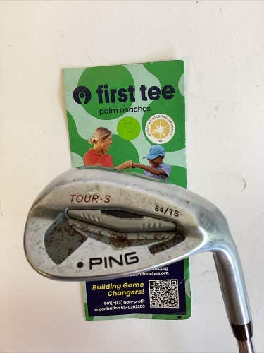 Ping Tour-S Black Dot LW 64* Lob Wedge With DG Spinner Steel Shaft