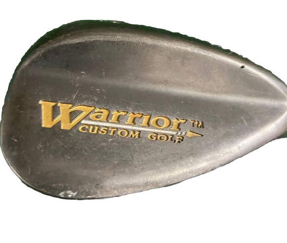 Warrior Golf Satin Lob Wedge 60 Degrees Stiff Steel 35 Inches Nice Grip Men's RH