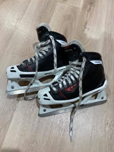 Used Intermediate CCM RBZ Hockey Goalie Skates Regular Width Size 5