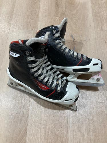 Used Senior CCM RBZ Hockey Goalie Skates Regular Width Size 6