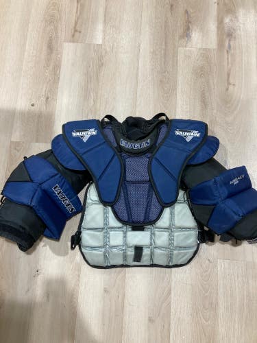 Used Junior Large Vaughn Legacy 6060 Goalie Chest Protector