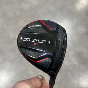 Used Men's TaylorMade Stealth 2 Fairway Wood Right Handed Senior Flex 3 Wood