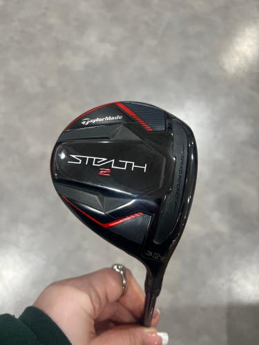 Used Men's TaylorMade Stealth 2 Fairway Wood Right Handed Senior Flex 3 Wood