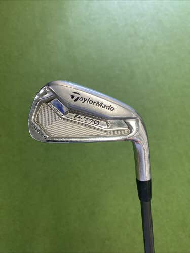 Used RH TaylorMade P770 Forged 6 Iron Recoil 780 Graphite Stiff