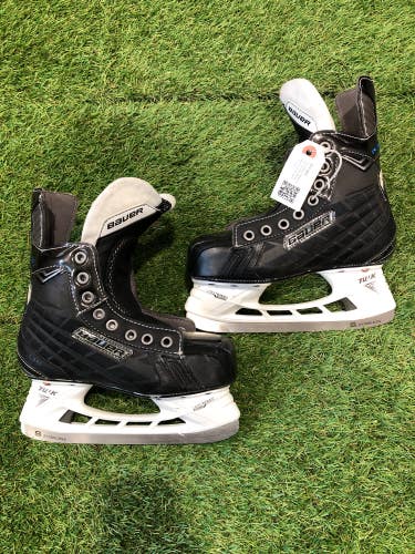Used Bauer Nexus 6000 Hockey Skates Regular Width Size 2.5 - Junior