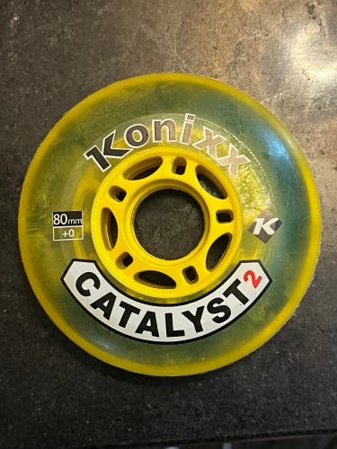 Konixx Brand New catalyst2 rollerhockey wheels 80mm Qty 8