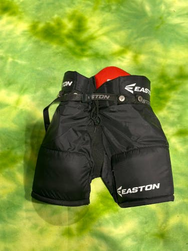 Black Used Youth Medium Easton Synergy HSX Hockey Pants