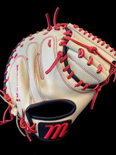New 2023 Marucci Right Hand Throw Catcher's Oxbow Baseball Glove 33.5"
