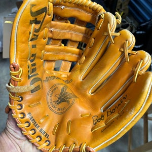 Spalding Bob Horner 42-235 11 Baseball Glove Vintage Leather Right Hand Throw