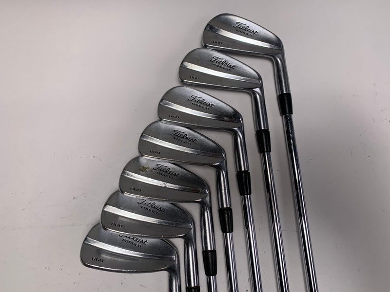 Titleist 660 Forged Iron Set 4-PW True Temper Dynamic Gold S300 Stiff Steel RH