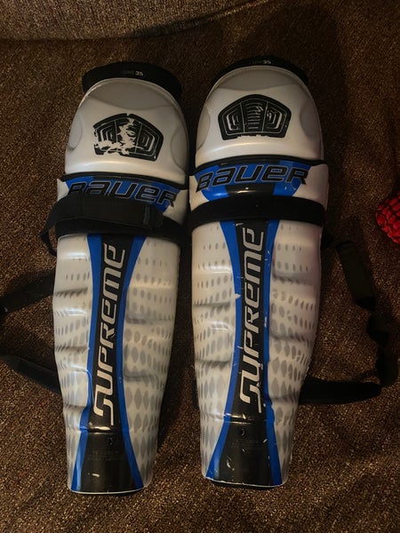 Used Senior Bauer One35 15" Shin Pads