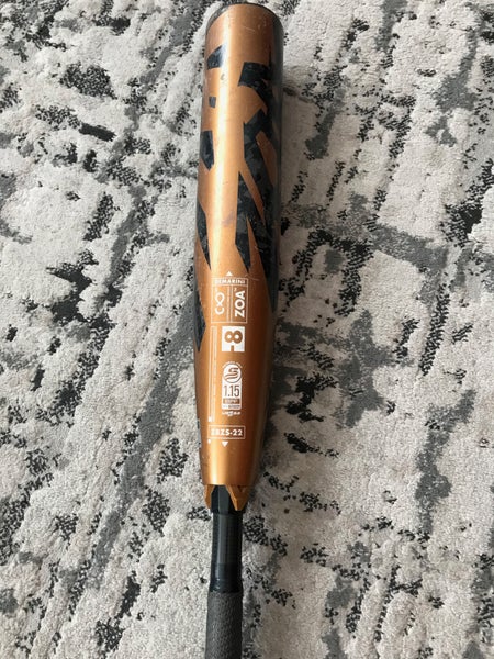Used 2023 DeMarini Zoa USSSA Certified Bat (-8) Composite 21 oz 29"
