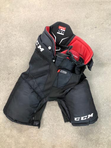 Used Junior CCM JetSpeed Control Hockey Pants (Size: Large)