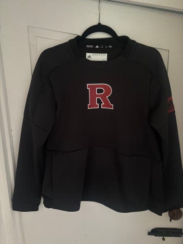 Adidas Crewneck Rutgers R Logo