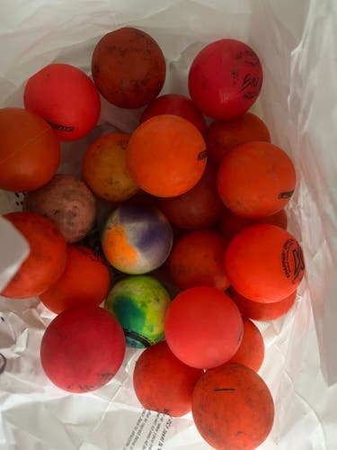75 pack of street hockey balls
