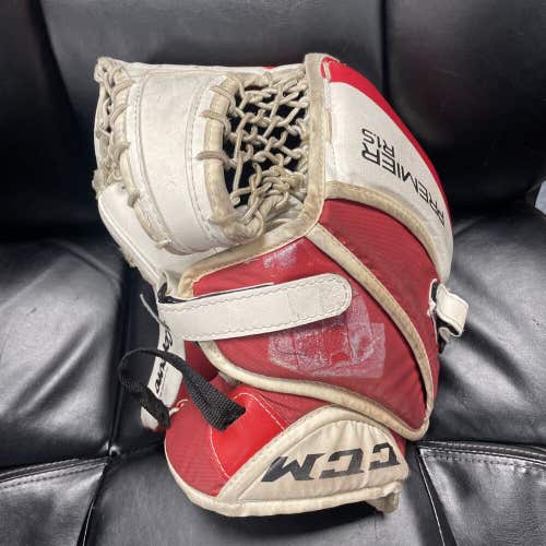 Size Junior CCM PREMIER R1.5 Ice Hockey Goalie Catcher Glove