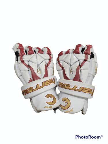 Used Harrow Lax Gloves 13 1 2" Lacrosse Mens Gloves