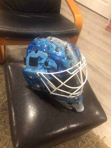 Used Senior Bauer 940 Goalie Mask