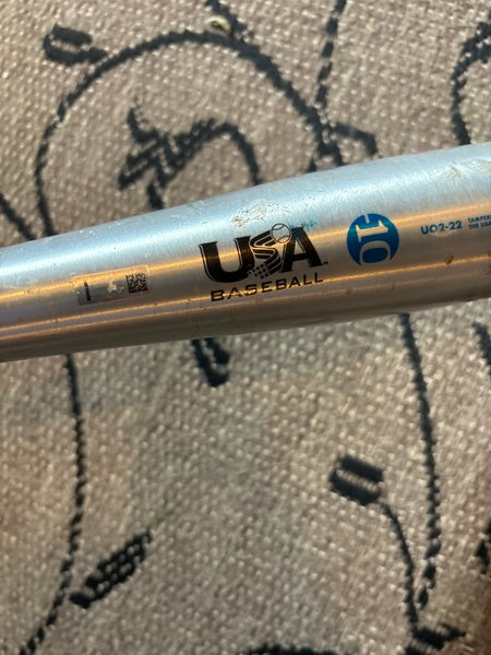 Used 2022 DeMarini USABat Certified Alloy 19 oz 29" The Goods Bat