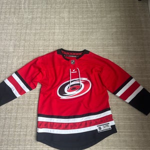 Red Used Boys  MY Hockey Jersey