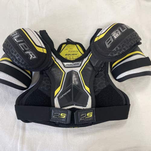 Youth Size Large Bauer Supreme 2S PRO ice Hockey Shoulder Pads