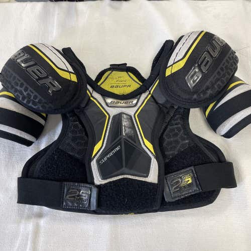 Youth Size Large Bauer Supreme 2S PRO ice Hockey Shoulder Pads