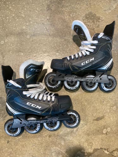 Used Junior CCM Tacks 9040R Inline Skates Regular Width Size 5