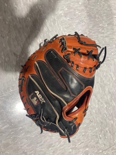 Used Wilson A2K Right Hand Throw Catcher's Baseball Glove 33.5"